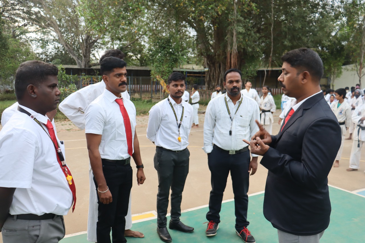 Group photo with sensei