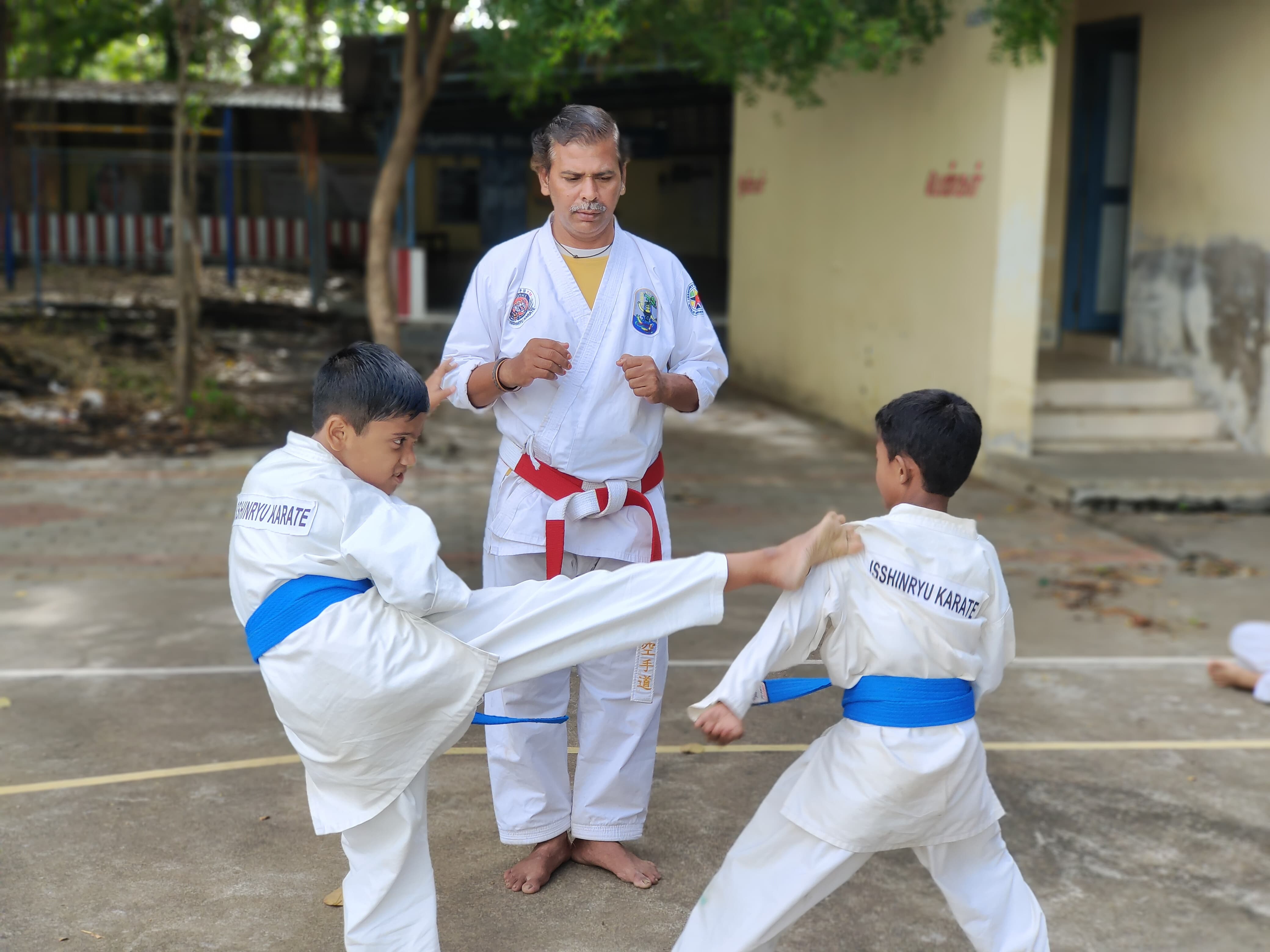 Karate demonstration