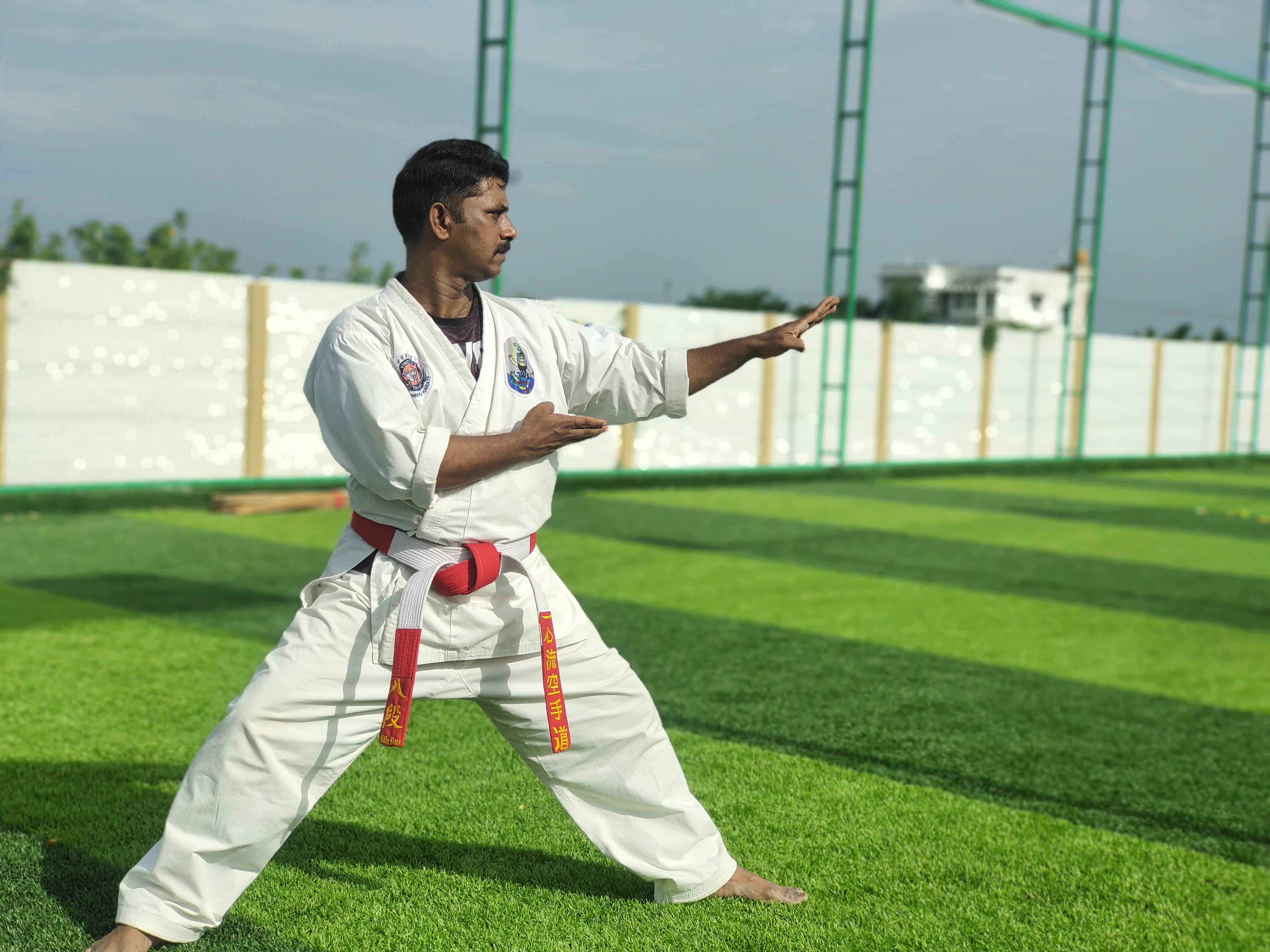 Group photo with sensei
